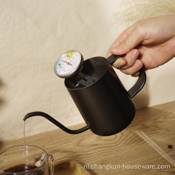 Reda lees roestvrijstalen sonde koffieketel thermometer